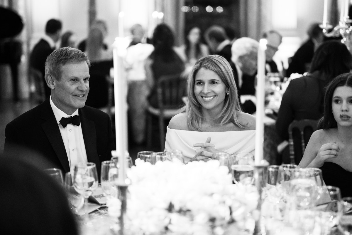 Hayley Harrison, Chief of Staff to First Lady Melania Trump, attends the dinner for the nation’s governors, Saturday, February 22, 2025, in the East Room of the White House. (Official White House Photo by Andrea Hanks)