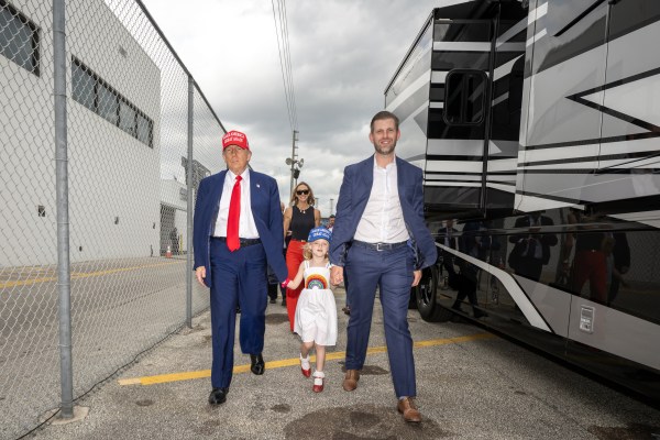 President Donald J. Trump attends the Daytona 500 at Daytona International Speedway in Daytona Beach, Florida, Sunday, February 16, 2025. (Official White House Photo by Daniel Torok)