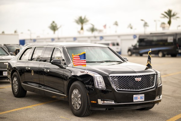 President Donald J. Trump attends the Daytona 500 at Daytona International Speedway in Daytona Beach, Florida, Sunday, February 16, 2025. (Official White House Photo by Daniel Torok)