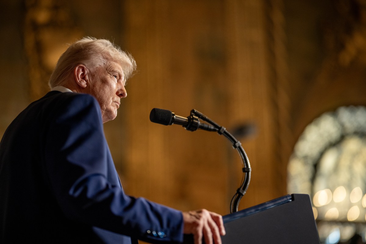 President Donald Trump takes questions after signing Executive Orders, Tuesday, February 18, 2025, at his Mar-a-Lago resort in Palm Beach, Florida. (Official White House Photo by Daniel Torok)President Donald Trump signs Executive Orders, Tuesday, February 18, 2025, at his Mar-a-Lago resort in Palm Beach, Florida. (Official White House Photo by Daniel Torok)
