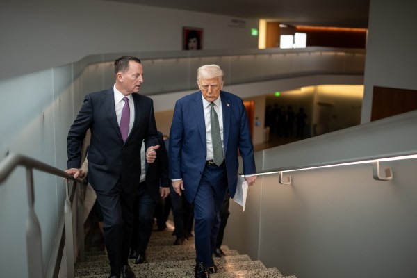 President Donald Trump participates in a Kennedy Center Board Meeting, Monday, March 17, 2025, at the John F. Kennedy Center Performing Arts Center in Washington, D.C. (Official White House Photo by Daniel Torok)