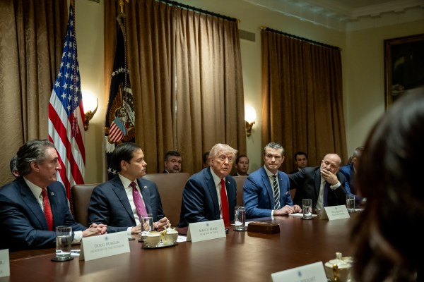 President Donald Trump holds a cabinet meeting, Wednesday, February 26, 2025, in the Cabinet Room. (Official White House Photo by Molly Riley)