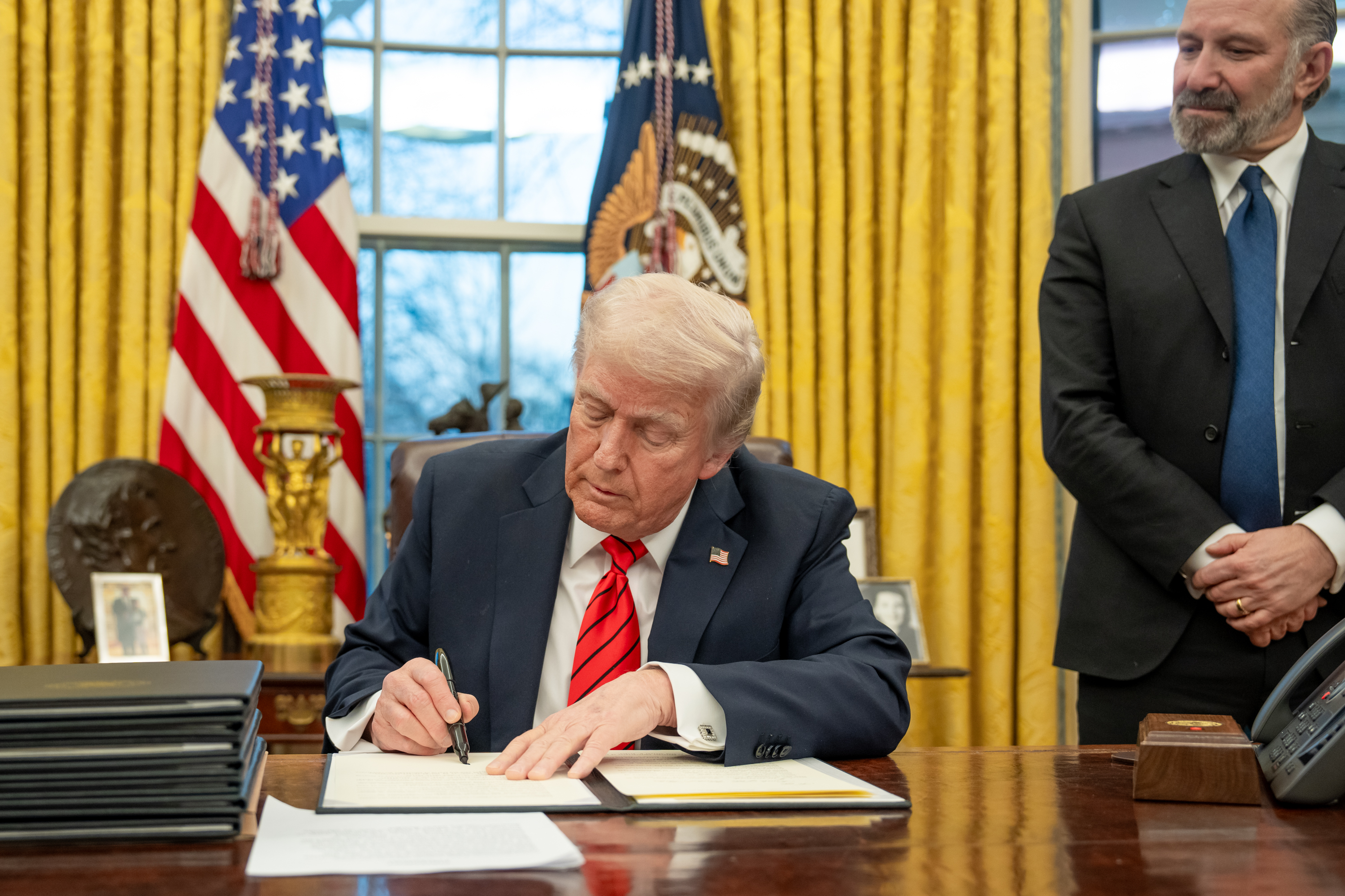President Trump Executive Order Signing