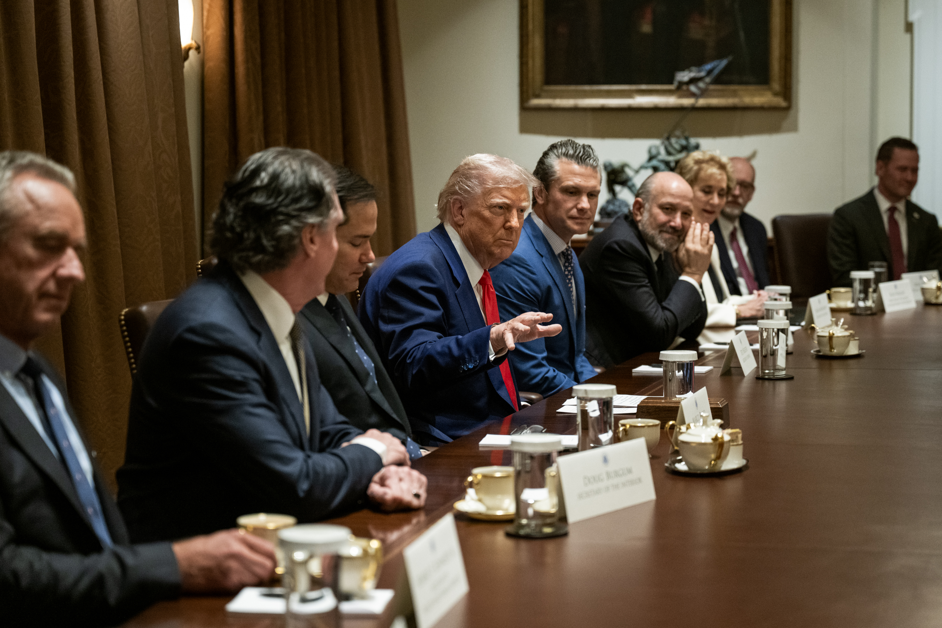 President Trump Cabinet Meeting