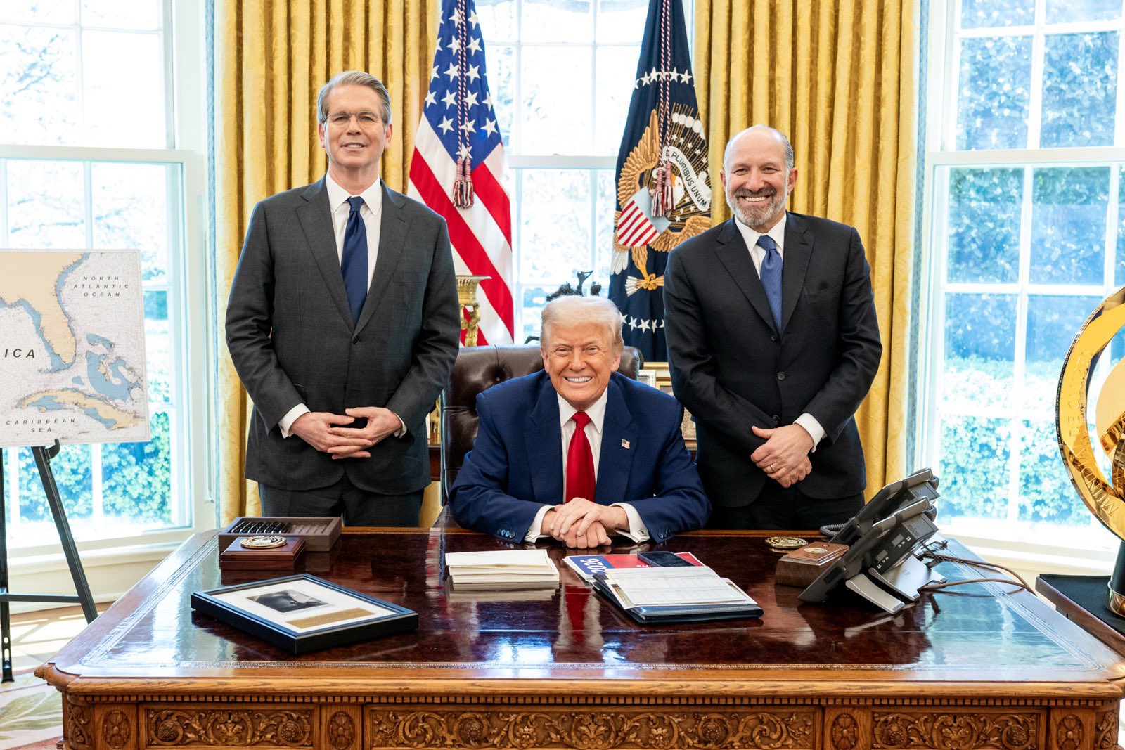Treasury Secretary Scott Bessent Commerce Secretary Howard Lutnick President Trump Economy