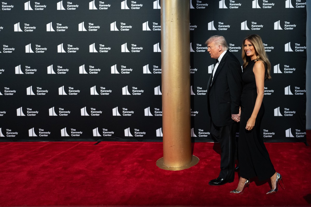 President Donald Trump and First Lady Melania Trump attend the opening night of “Les Misérables” at the John F. Kennedy Center for the Performing Arts, Wednesday, June 11, 2025, in Washington, D.C.(Official White House Photo by Andrea Hanks)