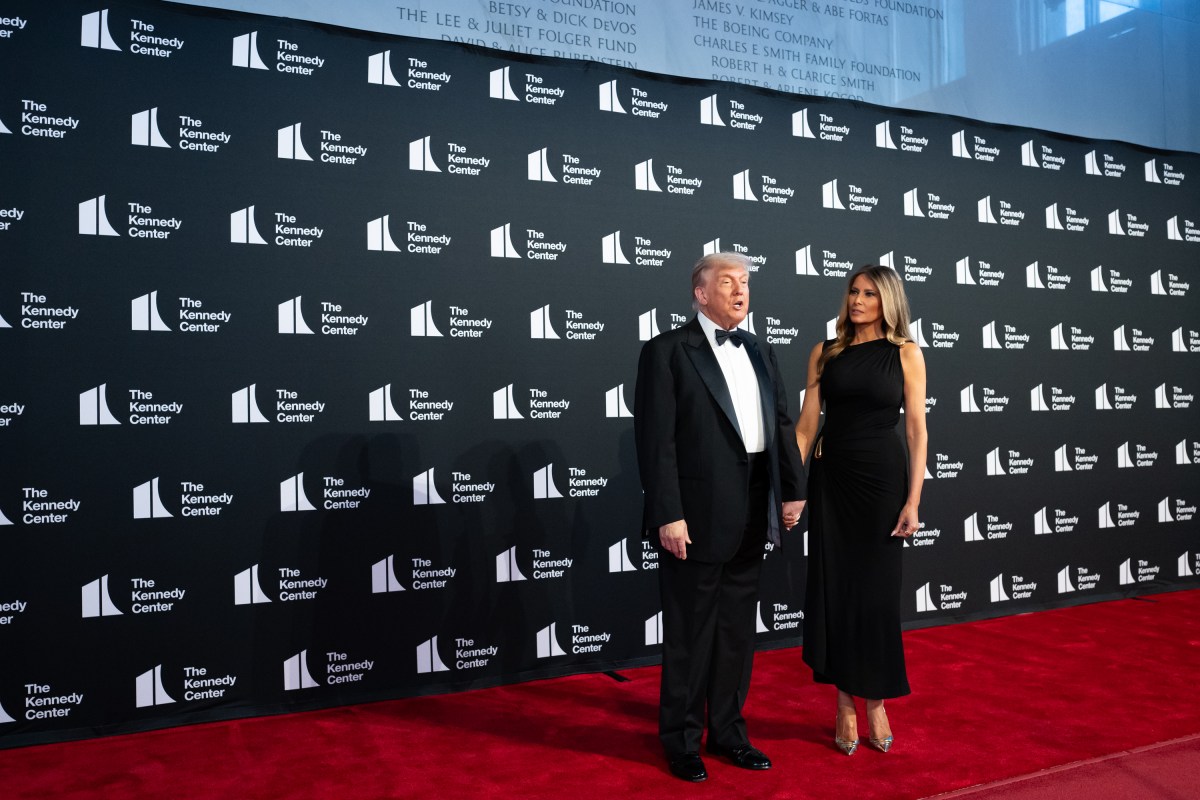 President Donald Trump and First Lady Melania Trump attend the opening night of “Les Misérables” at the John F. Kennedy Center for the Performing Arts, Wednesday, June 11, 2025, in Washington, D.C.(Official White House Photo by Andrea Hanks)