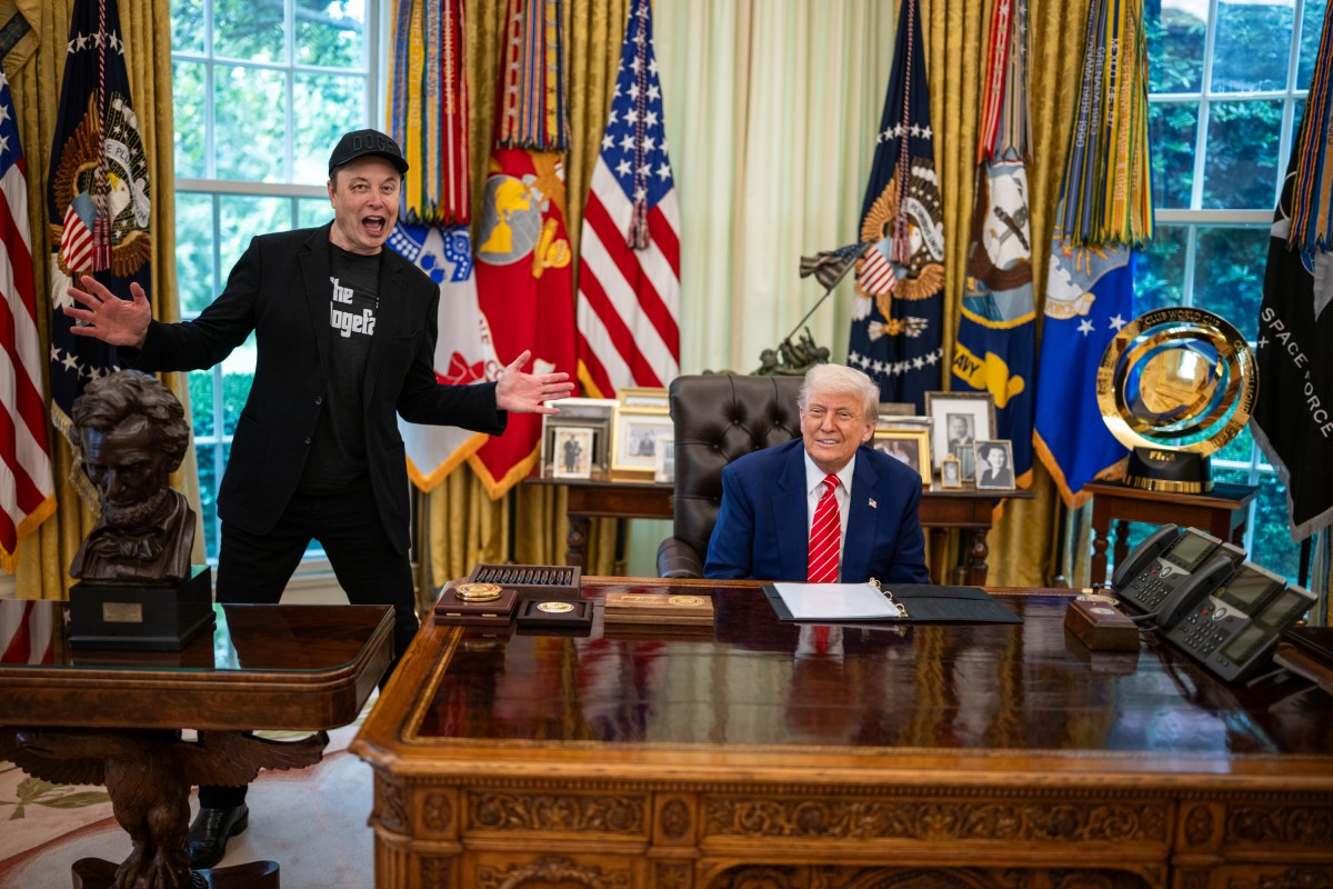 Scenes before President Donald Trump holds a press conference with departing DOGE adviser Elon Musk, Friday, May 30, 2025, in the Oval Office. (Official White House Photo by Daniel Torok)