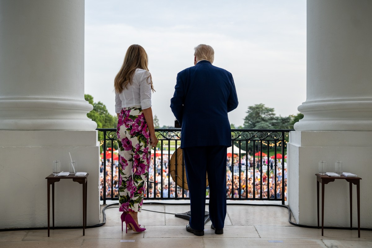 President Donald Trump and First Lady Melania Trump host the Congressional Picnic, Thursday, June 11, 2025, on the South Lawn of the White House. (Official White House Photo by Daniel Torok)