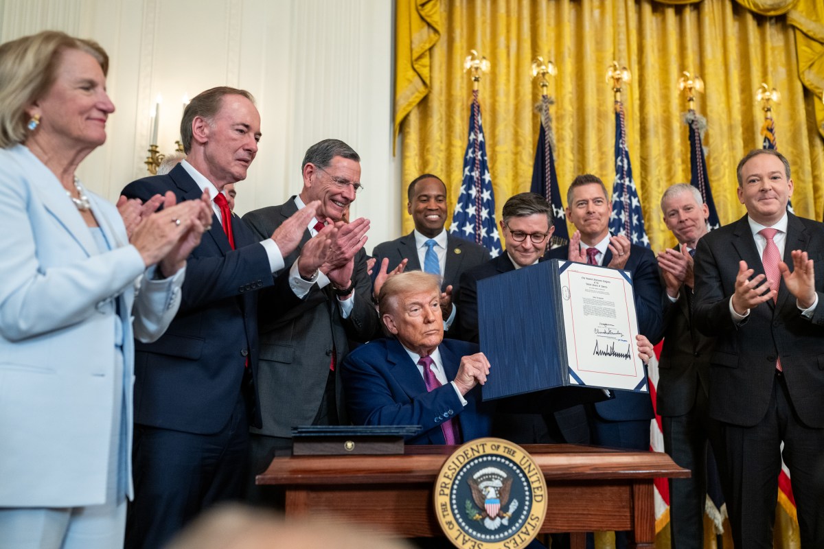 President Donald Trump signs 3 bills supporting the auto and fuel industries, Thursday, June 11, 2025, during a ceremony in the East Room of the White House. (Official White House Photo by Joyce N. Boghosian)