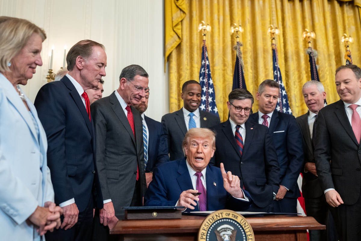 President Donald Trump signs 3 bills supporting the auto and fuel industries, Thursday, June 11, 2025, during a ceremony in the East Room of the White House. (Official White House Photo by Joyce N. Boghosian)