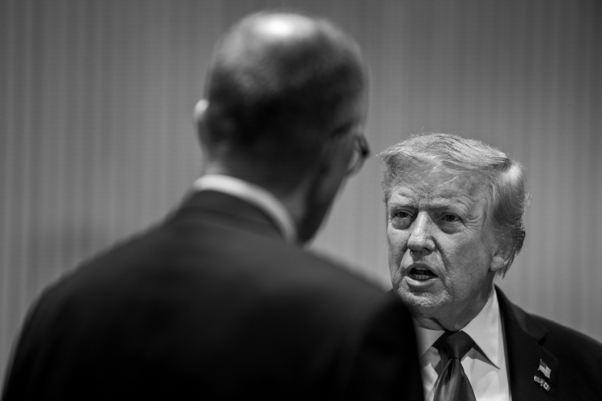 President Donald Trump meets with German Chancellor Friedrich Merz during the G7 Summit, Monday, June 16, 2025, in Kananaskis, Alberta, Canada. (Official White House Photo by Daniel Torok)