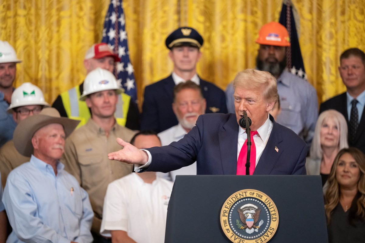 President Donald Trump delivers remarks at an event promoting his Administration’s “One, Big Beautiful Bill Act”, Thursday, June 26, 2025, in the East Room of the White House. (Official White House Photo by Molly Riley)