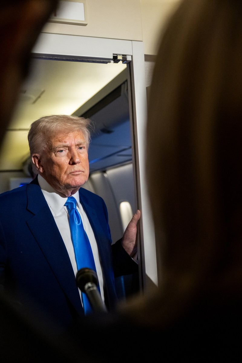 President Donald Trump plays golf in the Senior Club Championship at Trump National Golf Club Jupiter, Sunday, April 6, 2025, in Jupiter, Florida.  (Official White House Photo by Molly Riley)