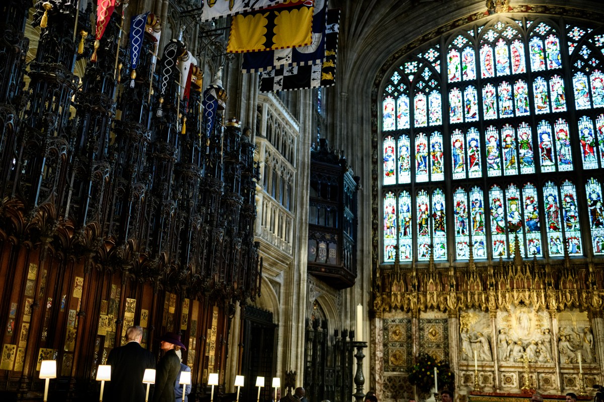 President Donald Trump and First Lady Melania Trump visit St. George’s Chapel at Windsor Castle in Windsor, England on Wednesday, September 17, 2025. (Official White House Photo by Daniel Torok)