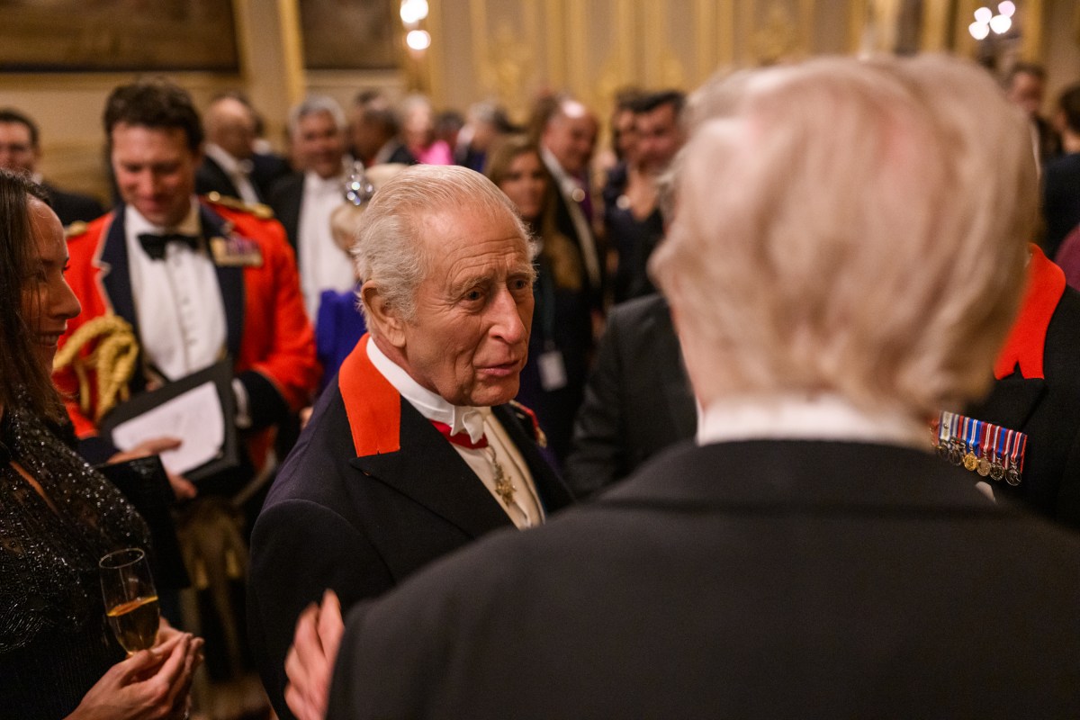 President Donald Trump and First Lady Melania Trump attend a State Banquet with King Charles III and Queen Camilla at Windsor Castle in Windsor, England on Wednesday, September 17, 2025. (Official White House Photo by Daniel Torok)