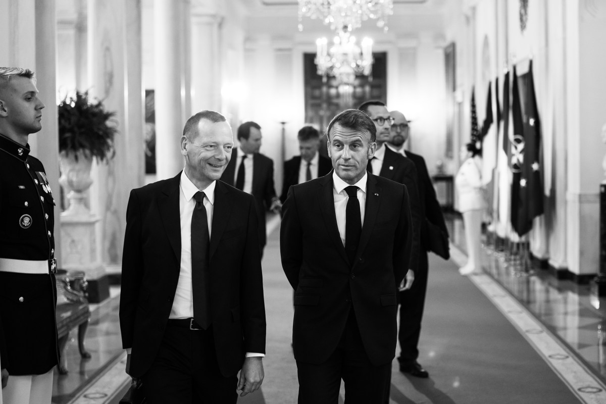 European leaders arrive to the White House for a meeting with President Donald Trump and Ukraine’s President Volodymyr Zelensky, Monday, August 18, 2025. (Official White House Photo by Andrea Hanks)