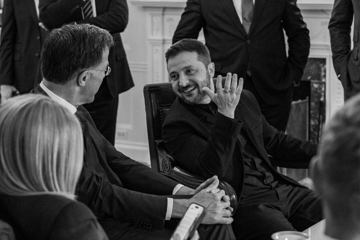 European leaders meet in the Library, Friday, August 18, 2025, in the White House. (Official White House Photo by Joyce N. Boghosian)