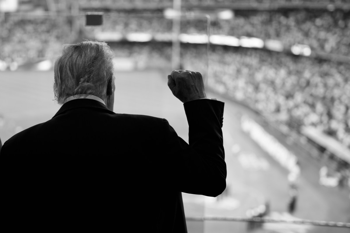 President Donald Trump attends a game between the New York Yankees and Detroit Tigers on Thursday, September 11, 2025, at Yankee Stadium in the Bronx, New York (Official White House Photo by Daniel Torok)