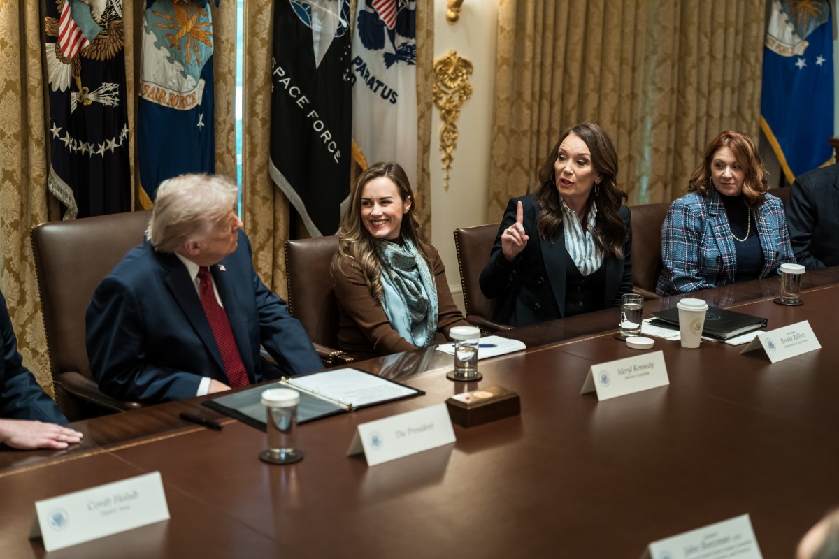 President Donald Trump participates in a roundtable discussion alongside Secretary of the Treasury Scott Bessent, Secretary of Agriculture Brooke Rollins, NEC Chair Kevin Hassett, after announcing a $12 billion aid plan for farmers in the Cabinet Room of the White House, Monday, December 8, 2025. (Official White House Photo by Abe McNatt)