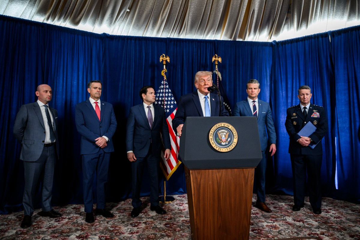 President Donald Trump delivers remarks at a press conference at Mar-a-Lago in Palm Beach, Florida, following Operation Absolute Resolve in Venezuela leading to the capture of Venezuelan President Nicolas Maduro, Saturday, January 3, 2026. (Official White House Photo by Molly Riley)