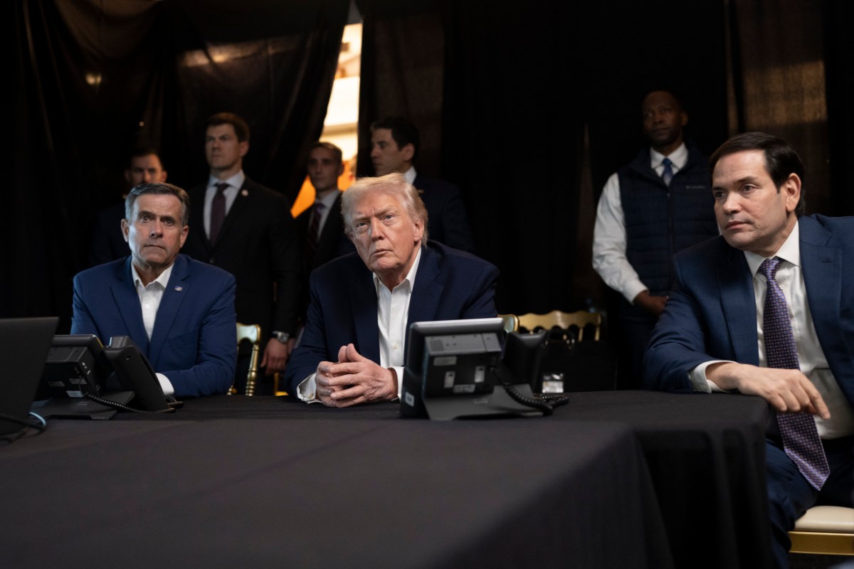President Donald Trump monitors U.S. military operations in Venezuela, from Mar-a-Lago Club in Palm Beach, Florida, on Saturday, January 3, 2026. (Official White House Photo by Molly Riley)