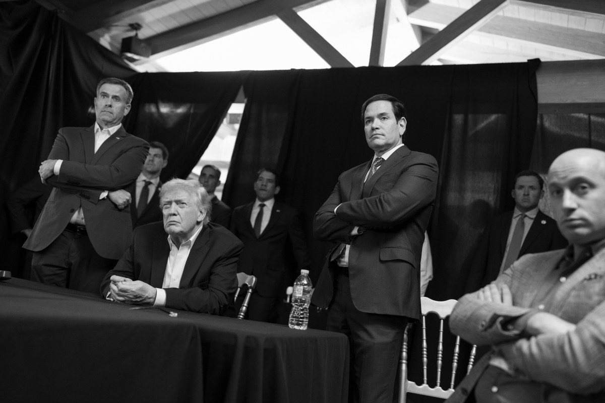 President Donald Trump monitors U.S. military operations in Venezuela, from Mar-a-Lago Club in Palm Beach, Florida, on Saturday, January 3, 2026. (Official White House Photo by Molly Riley)