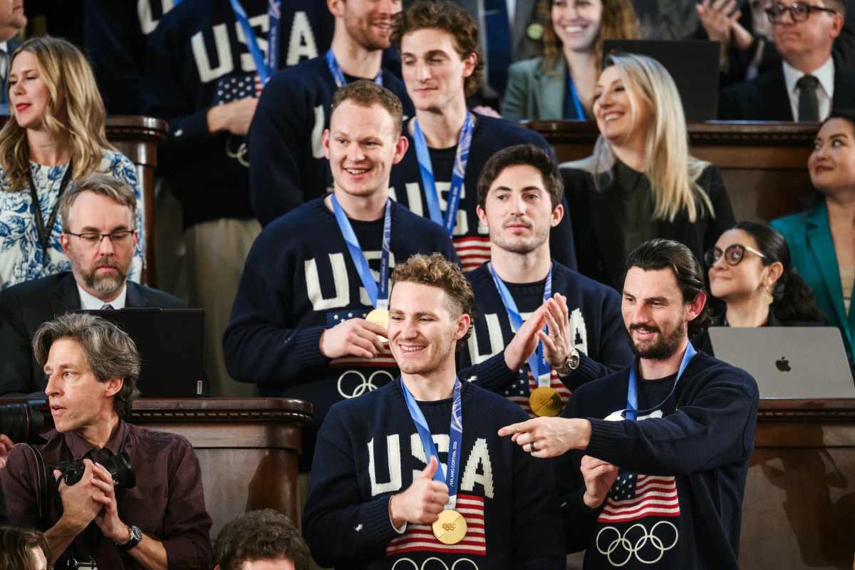 President Trump announced that Gold Medal Winner Connor Hellebuyck (pictured bottom right), goaltender for the Team USA Olympic Hockey team, will be awarded the Presidential Medal of Freedom, the highest civilian honor in the United States.