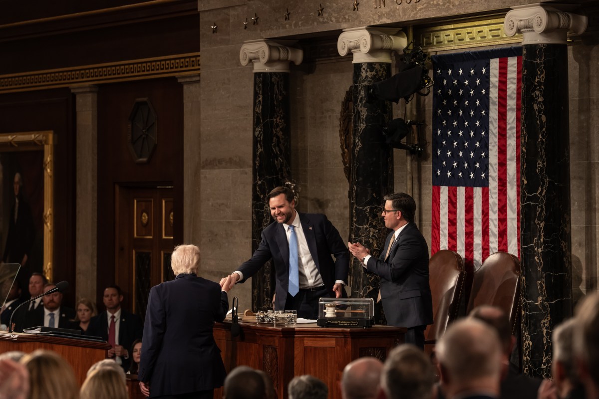 Vice President JD Vance attends President Donald Trump’s State of the Union address, Tuesday, February 24, 2026, on the House floor at the U.S. Capitol in Washington, D.C.(Official White House Photo by Emily J. Higgins)
