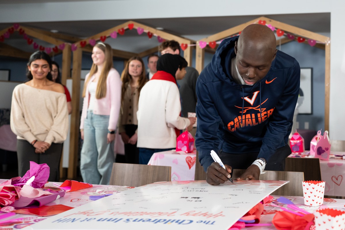 First Lady Melania Trump participates in Valentine’s Day crafts projects with patients at The Children’s Inn at the National Institutes of Health, Wednesday, February 11, 2026, in Bethesda, Maryland. Official White House Photo by Andrea Hanks)