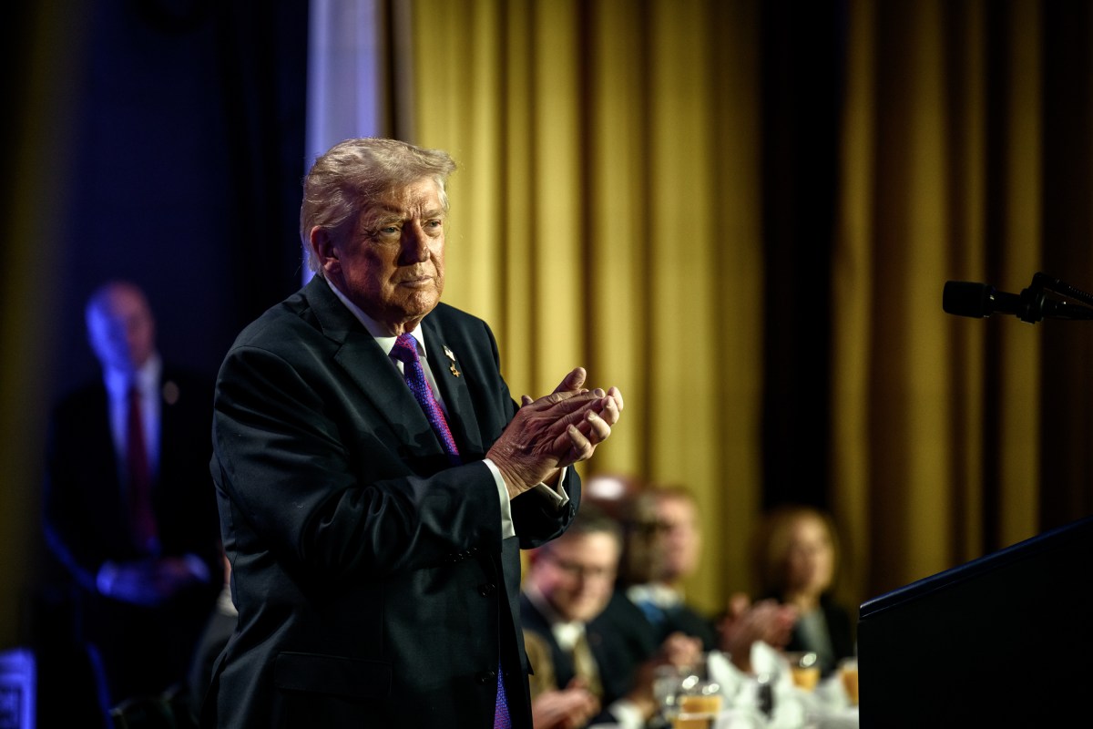 President Donald Trump delivers remarks at the National Prayer Breakfast, Thursday, February 5, 2026, at the Washington Hilton in Washington, D.C. (Official White House Photo by Molly Riley)