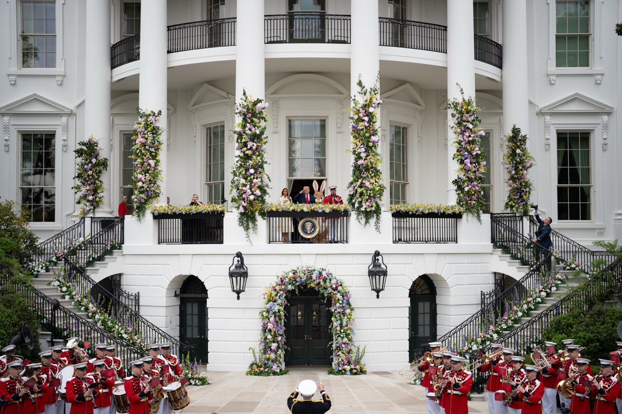 Easter Egg Roll South Portico