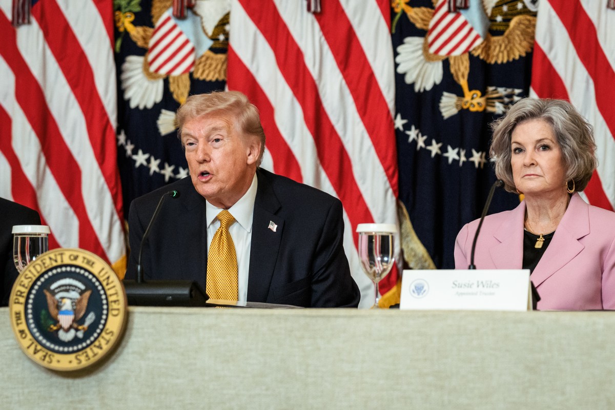 President Donald J. Trump meets with members of the Trump-Kennedy Center board during a luncheon in the East Room of the White House, Monday, March 16, 2026.  (Official White House Photo by Joyce N. Boghosian)