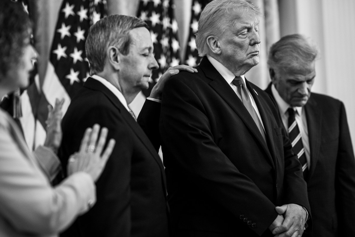 Pastor Paula White delivers remarks in the East Room of the White House at a Faith Office Easter lunch, Wednesday, April 1, 2026. (Official White House Photo by Joyce N. Boghosian)
