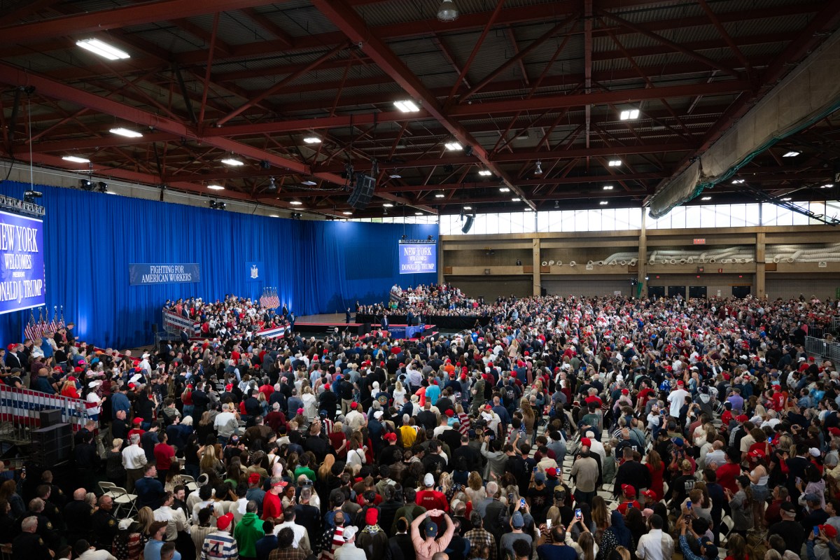 President Donald J. Trump delivers remarks on the economy at Rockland Community College in Suffern, New York on Friday, May 22, 2026.(Official White House Photo by Joyce N. Boghosian)