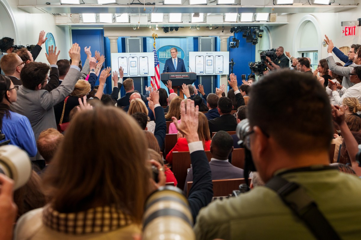 Treasury Secretary Scott Bessent holds a White House Press Briefing, Thursday, May 28, 2026, in James S. Brady Press Briefing Room at the White House. (Official White House Photo by Abe McNatt)