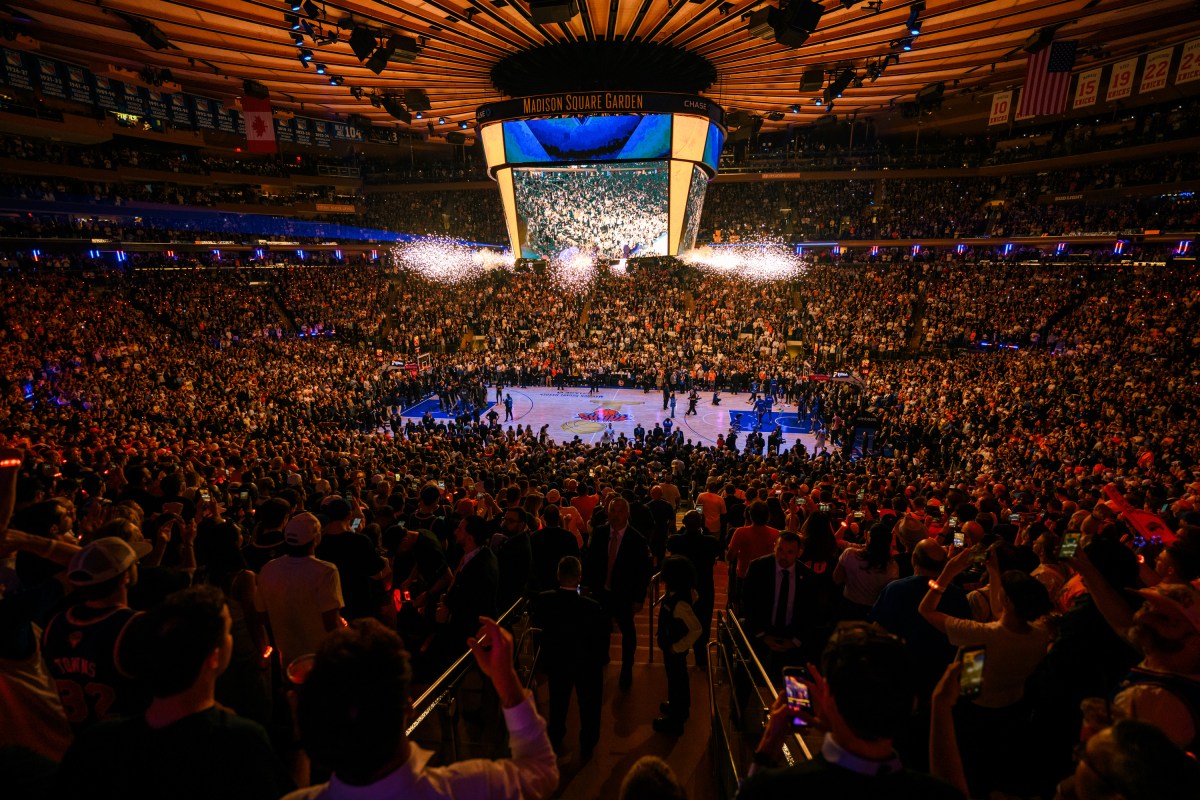 President Donald J. Trump attends Game 3 of the NBA finals between the New York Knicks and the San Antonio Spurs, Monday, June 8, 2026, at Madison Square Garden in New York City. (Official White House Photo by Daniel Torok)